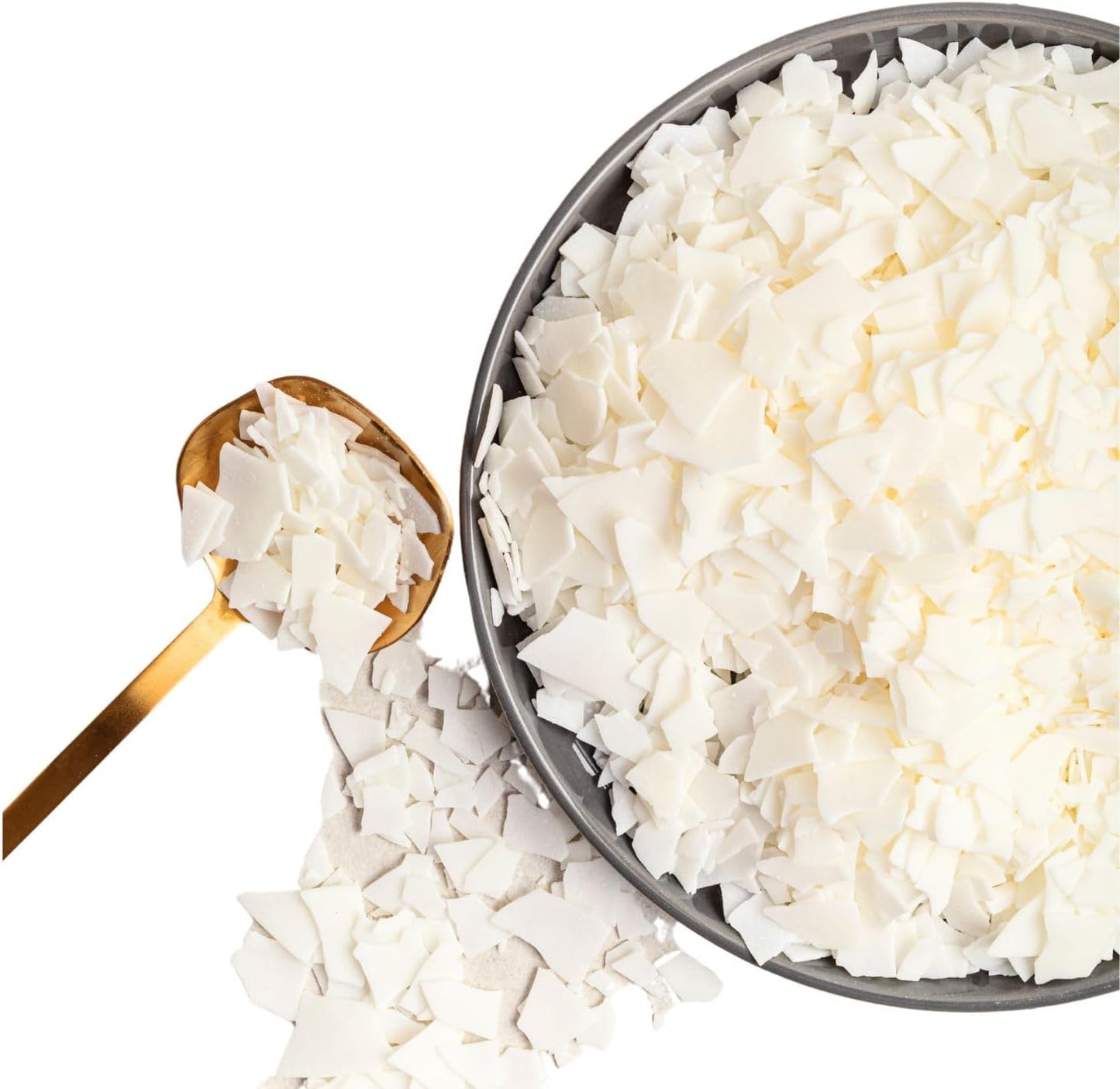 Soya Wax | Vegetable Wax | 500 GM | Flakes | Chunks | Candle Making | Cosmetic Use